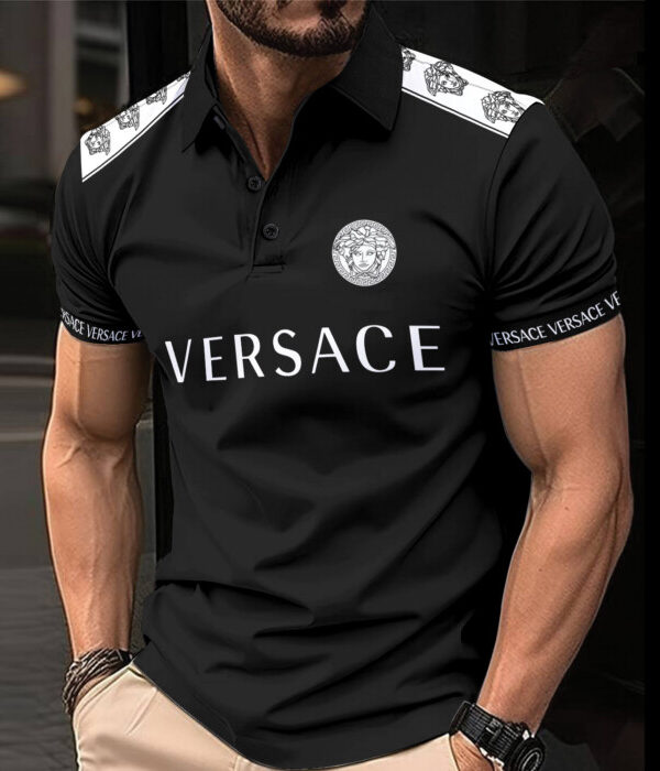 Limited Edition V**sace Polo Shirt For Men –  Max2407091562