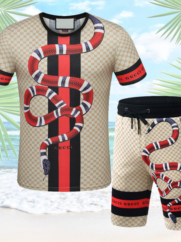 2024 – Set G Tracksuit T-shirt & Shorts –   – DN010450
