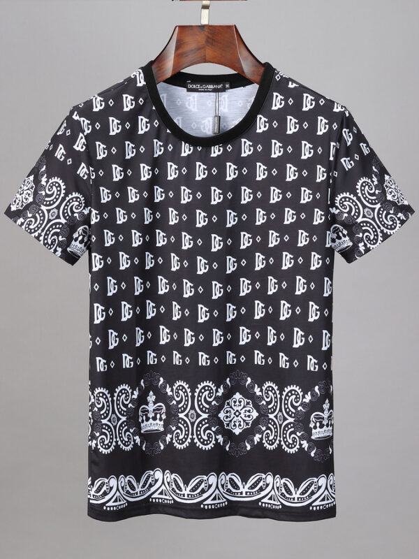 New 2024 – D Luxury Brand Premium T-Shirt Outfit For Men Max4985