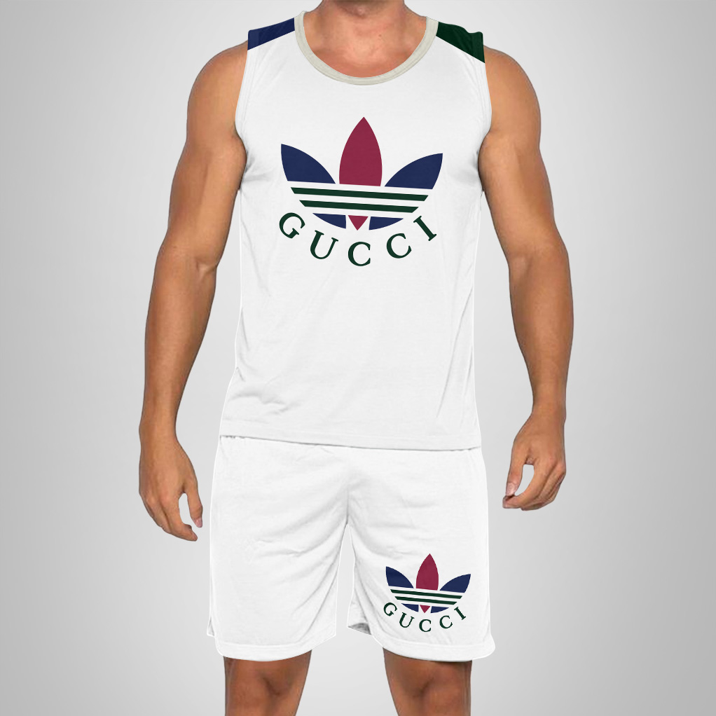 New 2025 -G Luxury Brand Premium Tanktop & Shorts Outfit For Men -MMax012633