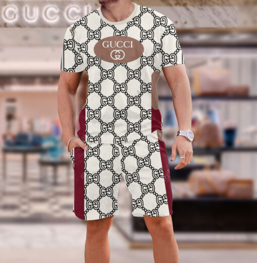 2025 – Set G Tracksuit T-shirt & Shorts –   – Max011941