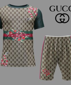 2024 – Set G Tracksuit T-shirt & Shorts –   – Max02922