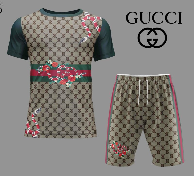 2024 – Set G Tracksuit T-shirt & Shorts –   – Max02922