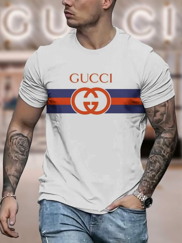 New 2025-  G  Luxury  Brand Premium T-Shirt Outfit For Men Women – Max012245