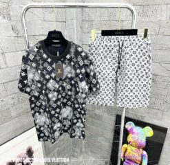 2024 – Set L  Tracksuit T-shirt & Shorts – Max08717