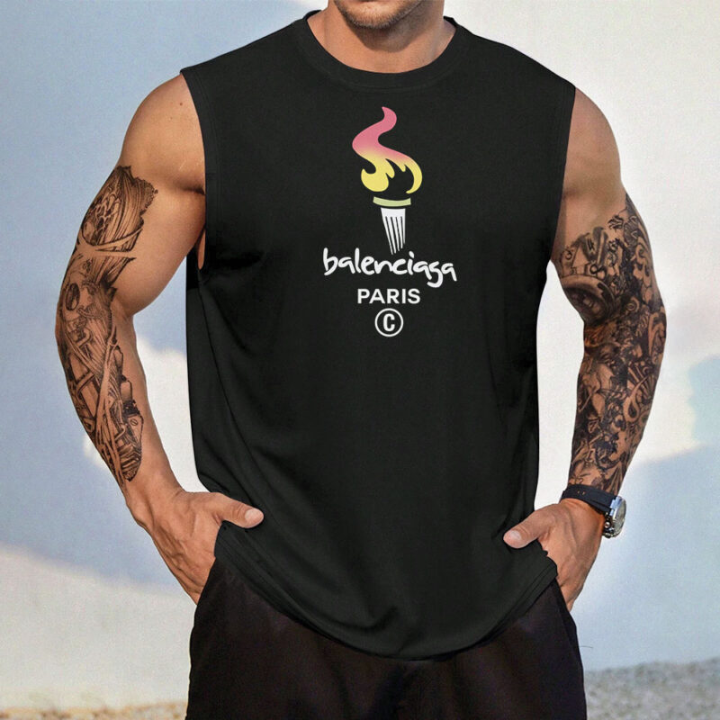 Luxury Brand Premium Slimfit Tank Top For Men-TDA002954