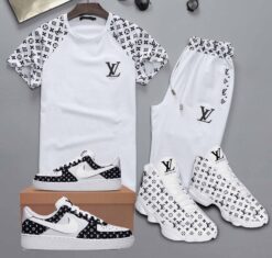 FREE SHIPPING, New 2025 -Limited Edition Set L  Shoe & T-shirt & Shorts  – Max240521413