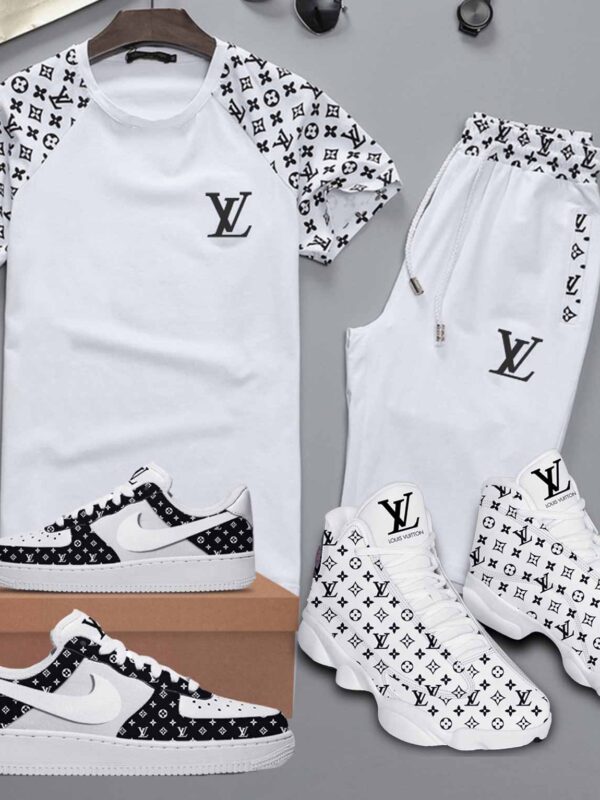 FREE SHIPPING, New 2025 -Limited Edition Set L  Shoe & T-shirt & Shorts  – Max240521413