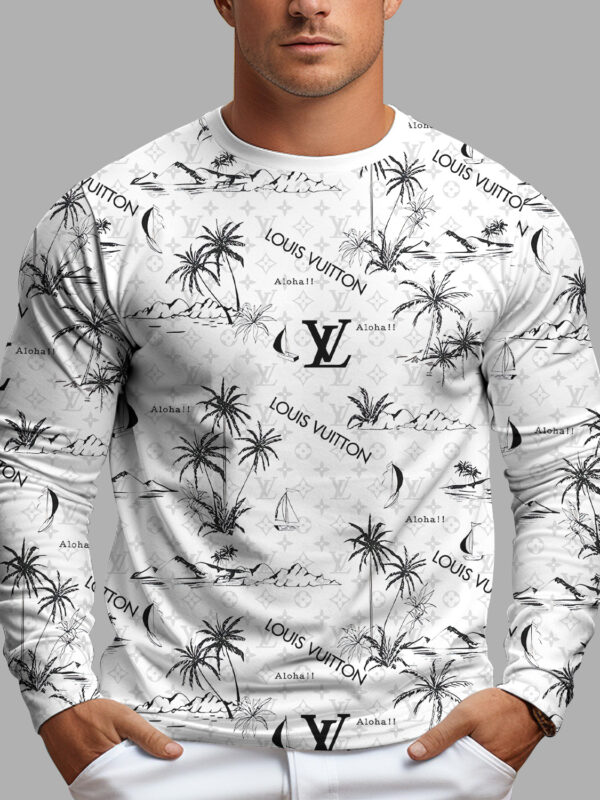 New 2025- Long Sleeves Shirt  for men women luxury brand clothing clothes outfit -PU24112129