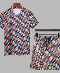 2024 – Set D  Tracksuit T-shirt & Shorts – Max4545