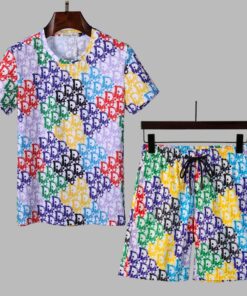 2024 – Set D  Tracksuit T-shirt & Shorts – Max4541
