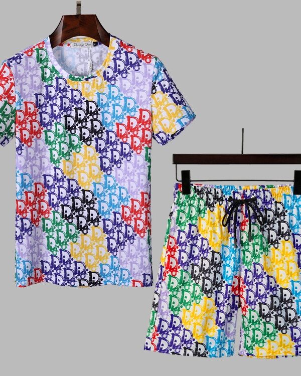 2024 – Set D  Tracksuit T-shirt & Shorts – Max4541