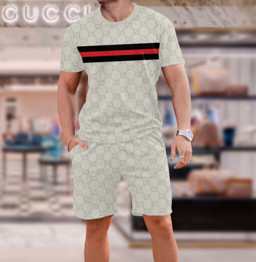 2025 – Set G Tracksuit T-shirt & Shorts –   – Max011958