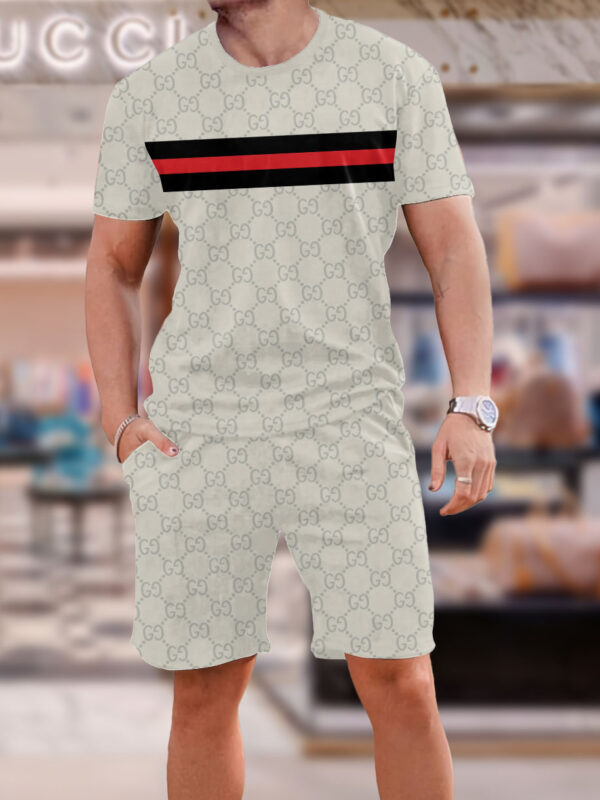 2025 – Set G Tracksuit T-shirt & Shorts –   – Max011958