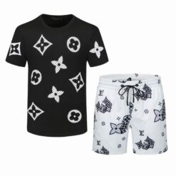 2024 – Set L  Tracksuit T-shirt & Shorts – Max02741