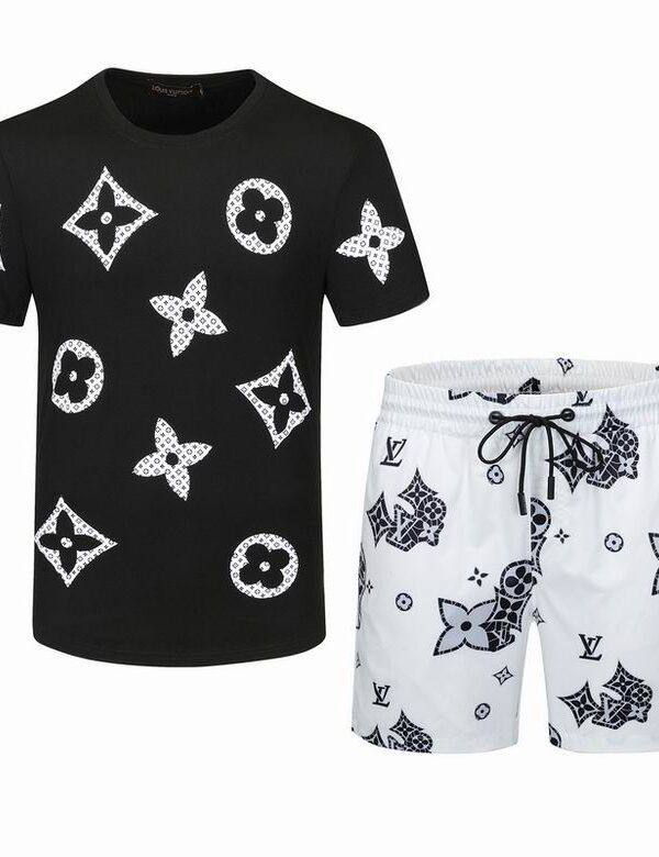 2024 – Set L  Tracksuit T-shirt & Shorts – Max02741