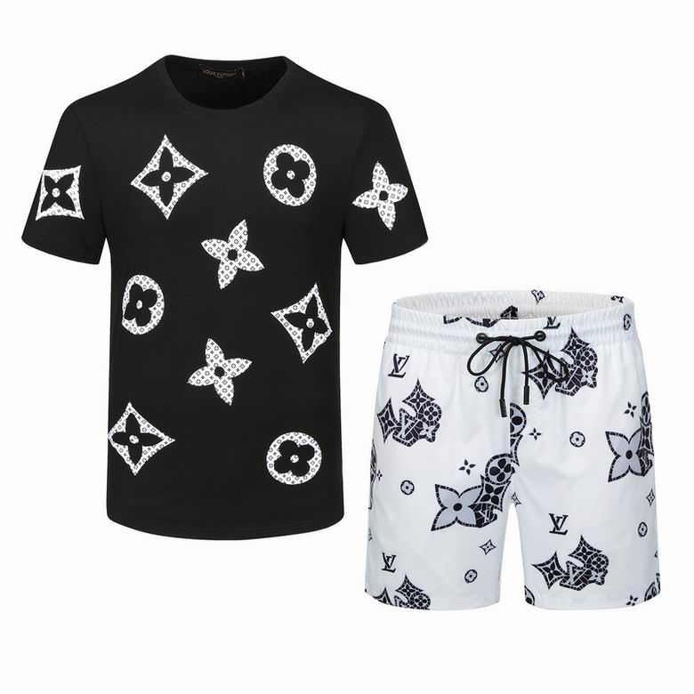 2024 – Set L  Tracksuit T-shirt & Shorts – Max02741