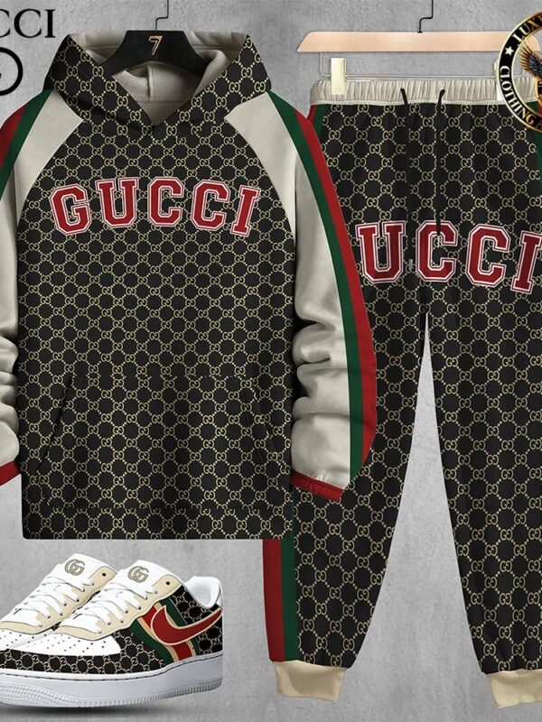 New 2025,G  G Limited Edition Set Hoodie & Pants Match AF1 Sneaker – Max2408253578