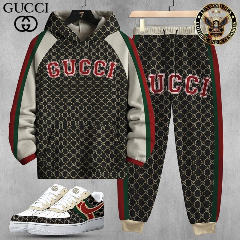 New 2025,G  G Limited Edition Set Hoodie & Pants Match AF1 Sneaker – Max2408253578