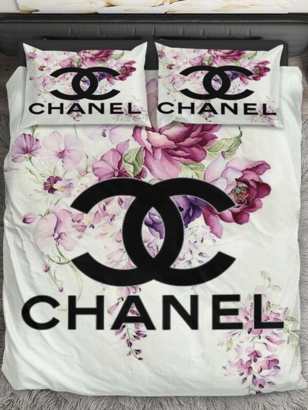 Chanel Premium Fashion Limited Luxury Brand Bedding Set Home Decor -Min00470