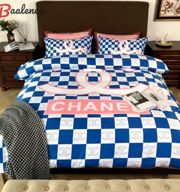 Chanel Premium Fashion Limited Luxury Brand Bedding Set Home Decor -Min00450