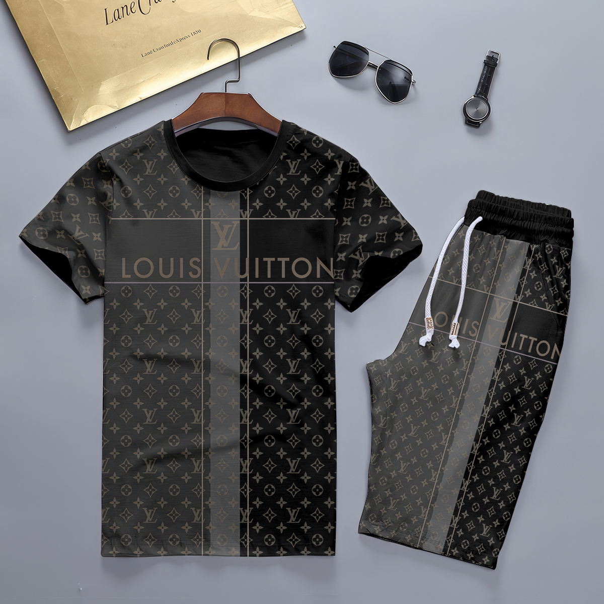 2025 – Set L  Tracksuit T-shirt & Shorts – TU240510106