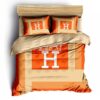 Hermes Limited Luxury Brand Bedding Set Home Decor – Max010115