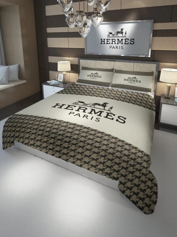 Hermes Limited Luxury Brand Bedding Set Home Decor – Max010114