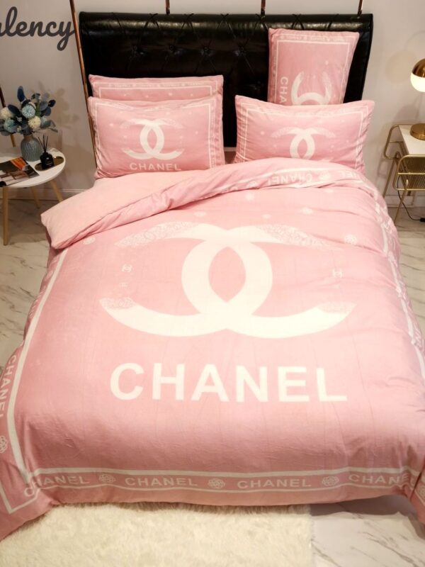 Chanel Premium Fashion Limited Luxury Brand Bedding Set Home Decor -Min00454