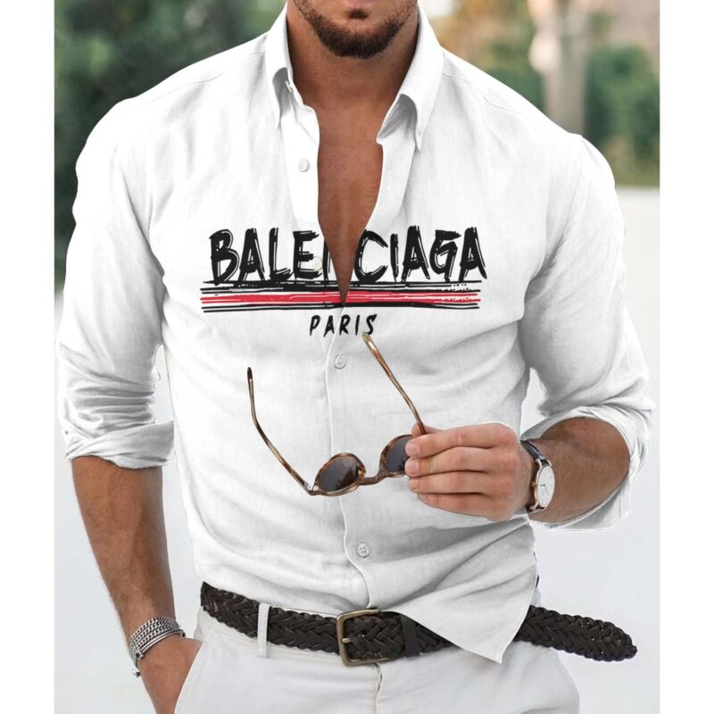 Men’s Long Sleeves Button Down Shirts -TDA002057