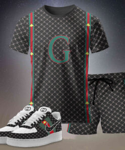 New 2025 – Set G Tracksuit  Air Force 1 & T-shirt & Shorts – chic260407