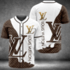L  Baseball Jersey Shirt lv Luxury Clothing Clothes Sport For Men Women Hot 2024-Max08578