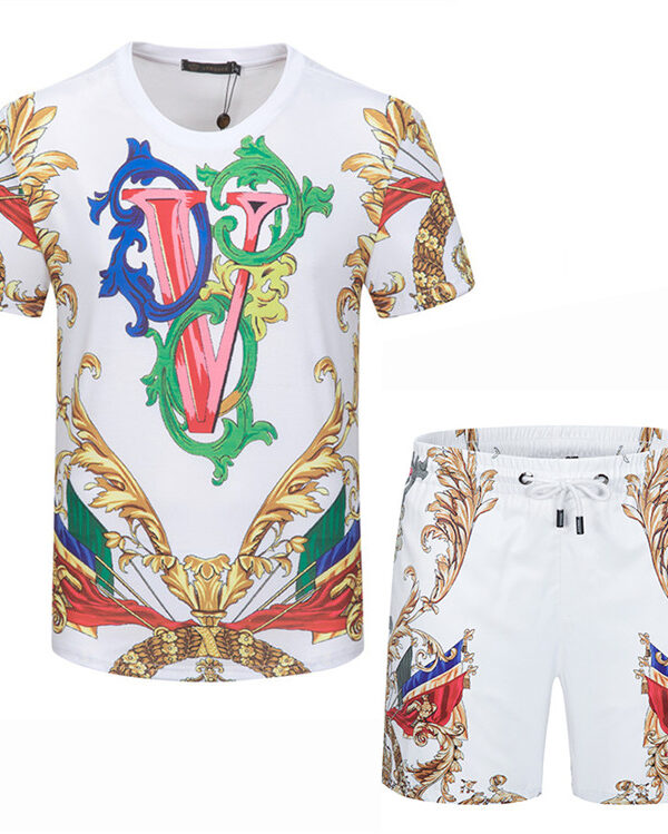 2024 – Set V  Tracksuit T-shirt & Shorts – Max02671