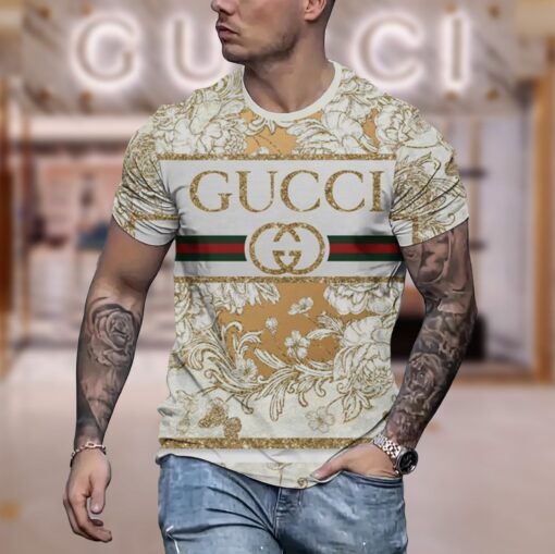 New 2025-  G  Luxury  Brand Premium T-Shirt Outfit For Men Women – Max011561