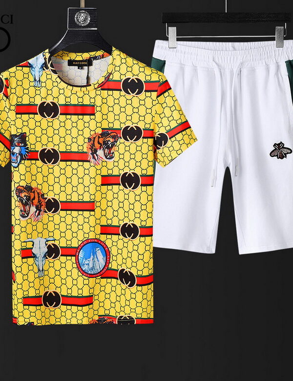 2024 – Set G Tracksuit T-shirt & Shorts –   – Max02840
