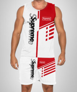 New 2025 – L Luxury Brand Premium Tanktop & Shorts Outfit For Men -Max012576