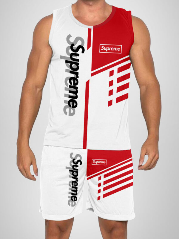 New 2025 – L Luxury Brand Premium Tanktop & Shorts Outfit For Men -Max012576