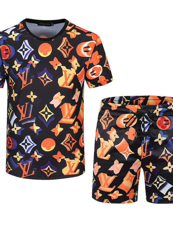 2024 – Set L  Tracksuit T-shirt & Shorts – Max00870