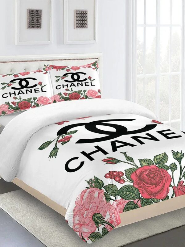 Chanel Premium Fashion Limited Luxury Brand Bedding Set Home Decor -Min00434