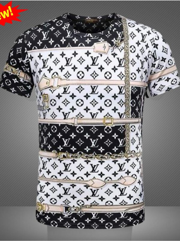 2025 – L  Luxury Brand Premium T-Shirt Outfit For Men –  -HTLV-0008