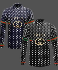 (Black & Navy) Luxury Long Sleeve Shirt CCY-Max05935