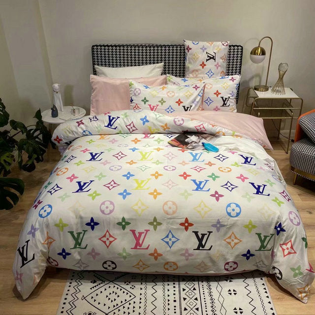L  Premium Fashion Limited Luxury Brand Bedding Set Home Decor -Min00543