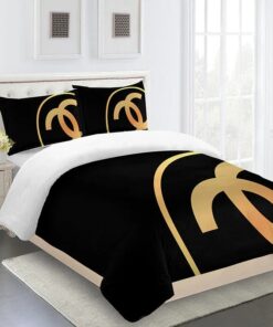 Chanel Premium Fashion Limited Luxury Brand Bedding Set Home Decor -Min00435