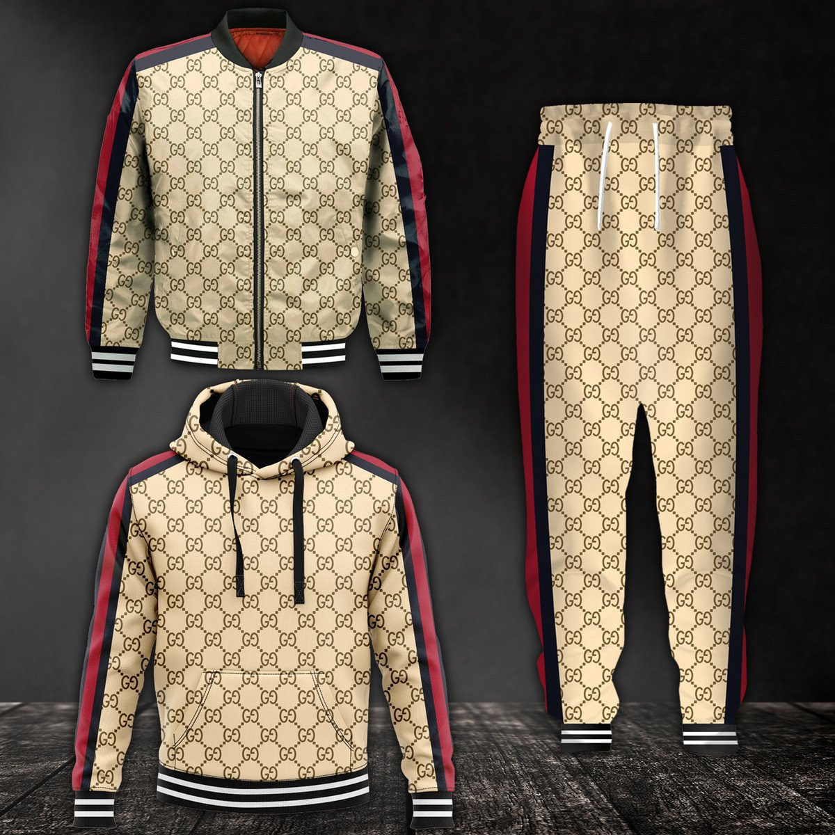 Combo G  Jacket & Hoodie &  Pants Max5301