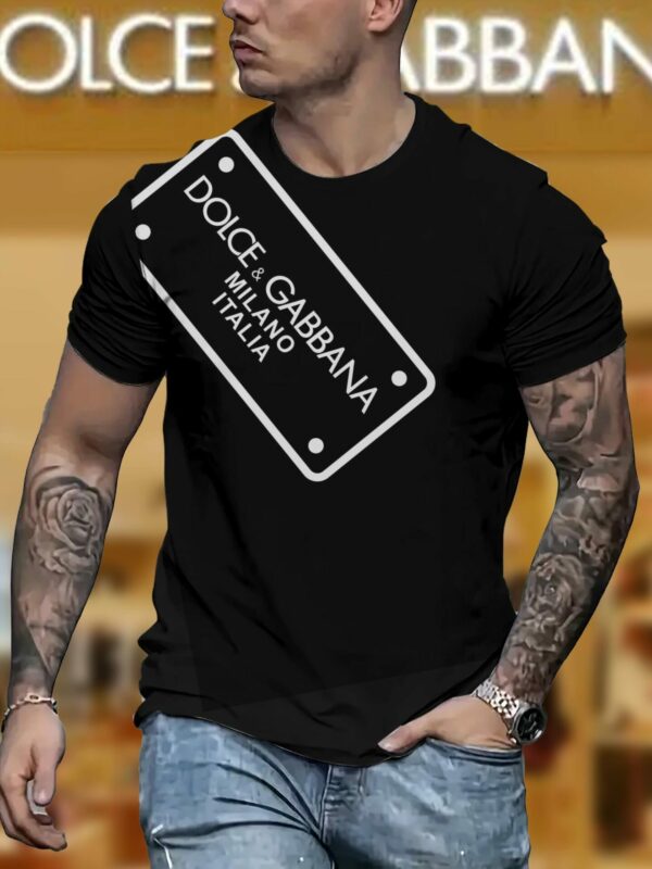 New 2025 – D Luxury Brand Premium T-Shirt Outfit For Men – Max012487