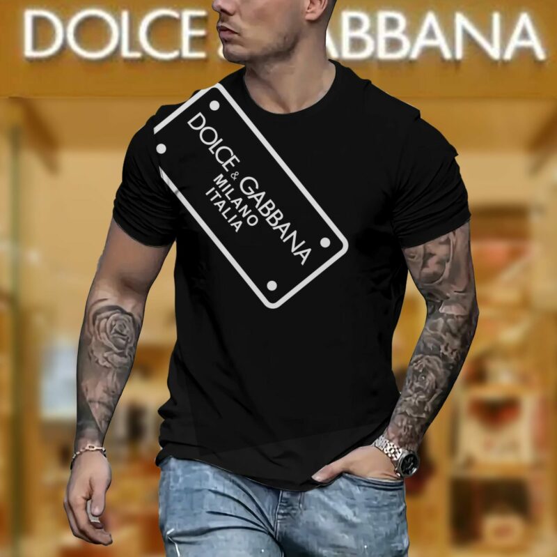 New 2025 – D Luxury Brand Premium T-Shirt Outfit For Men – Max012487