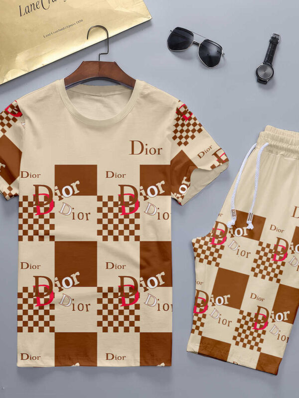 2025 – Set D  Tracksuit T-shirt & Shorts – TU24051302
