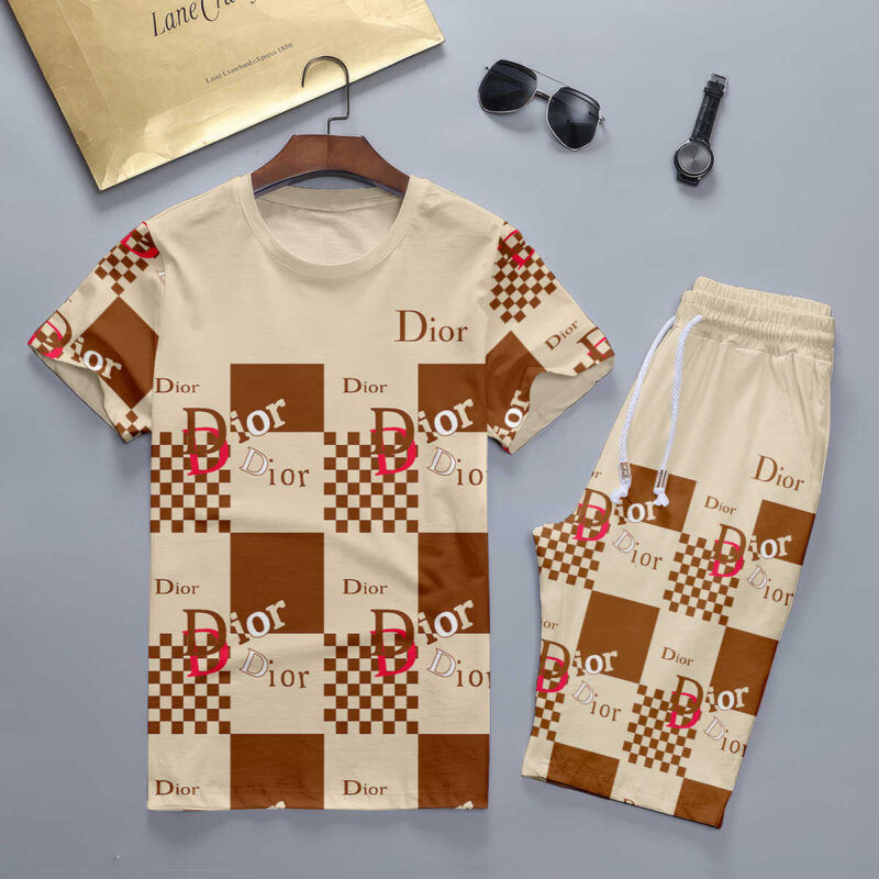 2025 – Set D  Tracksuit T-shirt & Shorts – TU24051302