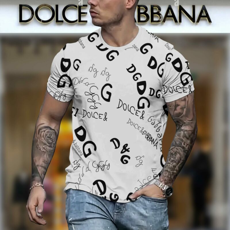 New 2025 – D Luxury Brand Premium T-Shirt Outfit For Men – Max012421