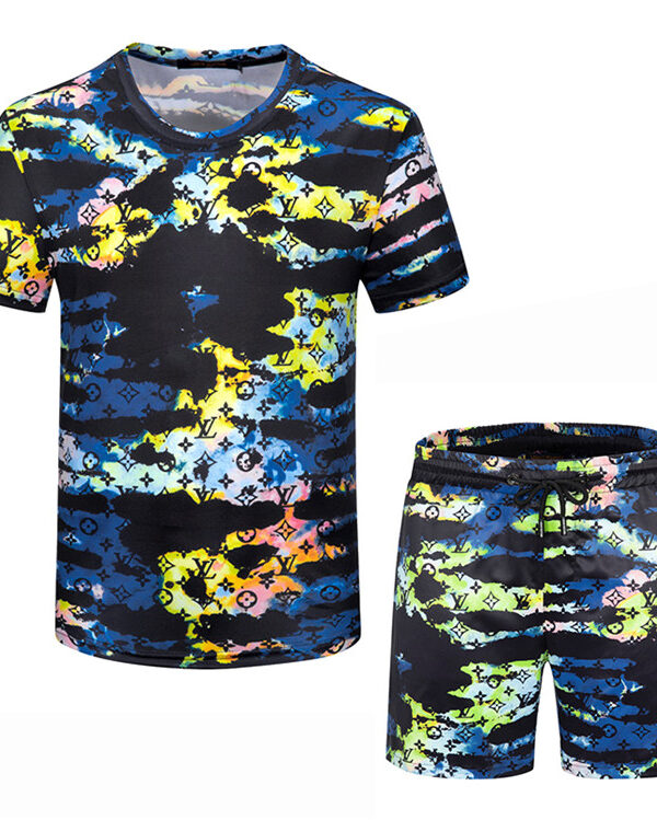 2024 – Set L  Tracksuit T-shirt & Shorts – Max00839